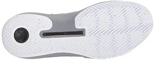 Under Armour Men's Drive 4 Basketball Shoe, Zinc Gray (101)/Black, 8.5