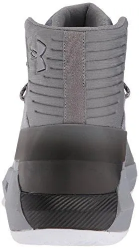 Under Armour Men's Drive 4 Basketball Shoe, Zinc Gray (101)/Black, 8.5
