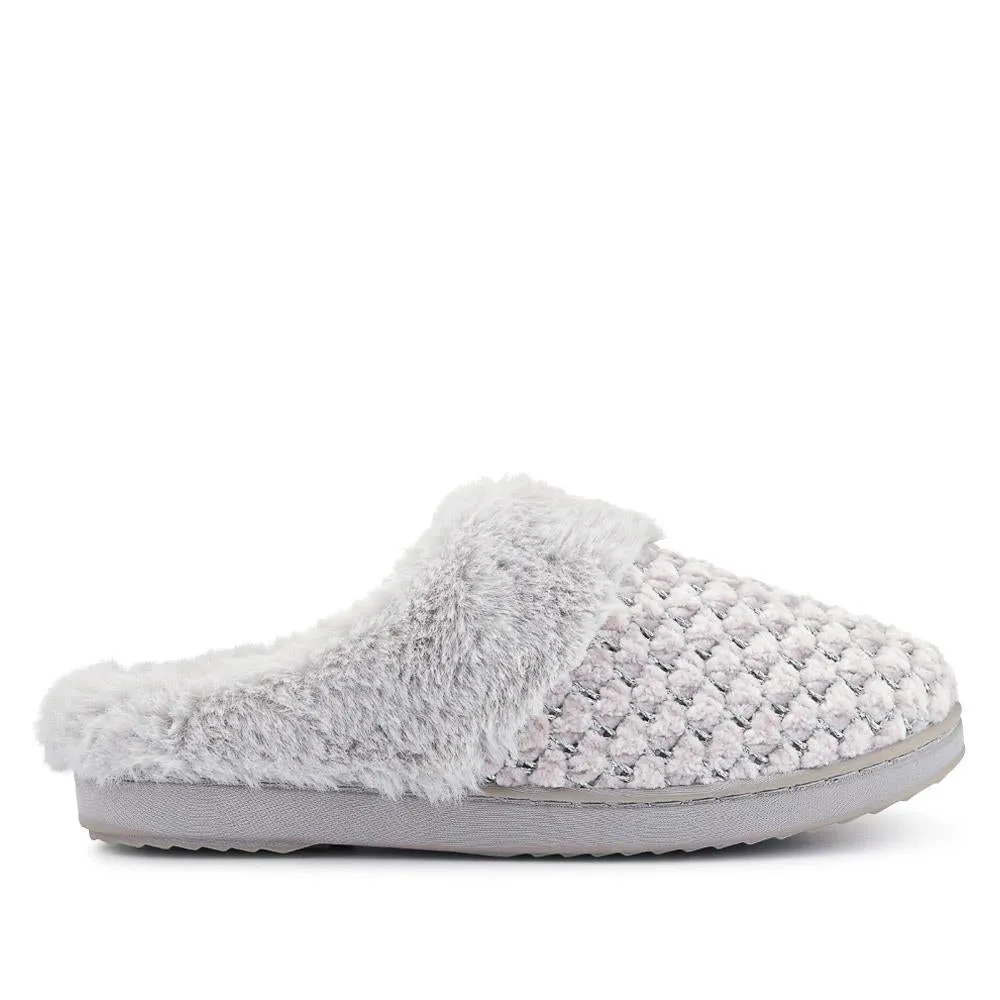 Warm-Lined Lightweight Slippers - GALOP40011 / 326 028